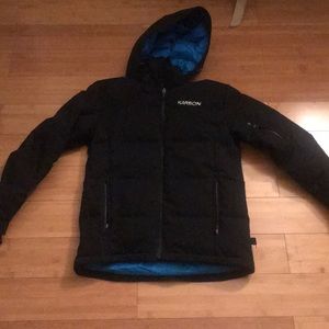 Karbon Black Winter Jacket